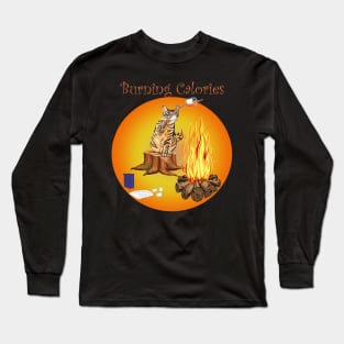 Burning Calories Long Sleeve T-Shirt